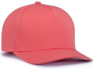 Pacific Headwear Weekender Perforated Snapback Cap