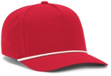 Pacific Headwear Weekender Perforated Snapback Cap
