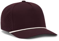 Pacific Headwear Weekender Perforated Snapback Cap
