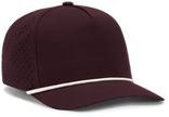 Pacific Headwear Weekender Perforated Snapback Cap
