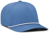 Pacific Headwear Weekender Perforated Snapback Cap