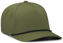Pacific Headwear Weekender Perforated Snapback Cap