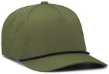 Pacific Headwear Weekender Perforated Snapback Cap