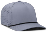Pacific Headwear Weekender Perforated Snapback Cap