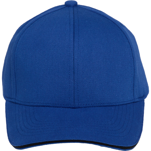 Elevate Recycled Cotton Twill 6 Panel Split Peak Ballcap