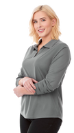 Elevate MORI Long Sleeve Performance Polo