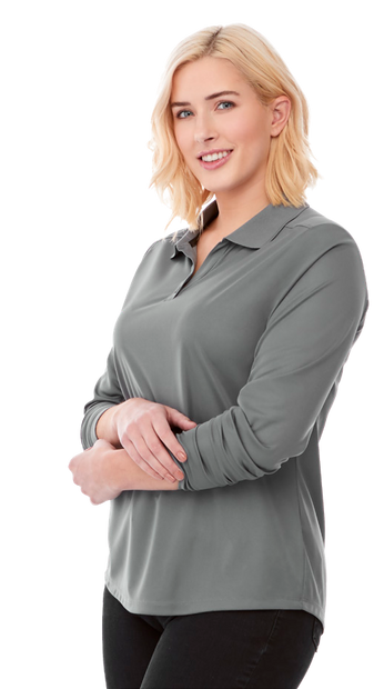 Elevate MORI Long Sleeve Performance Polo