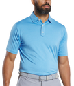 FootJoy Men's MicroFeeder Stripe Performance Golf Polo