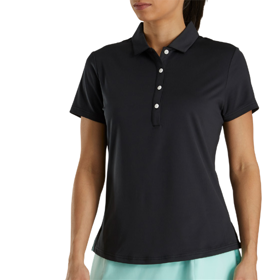 FootJoy Solid Lisle Performance Golf Polo