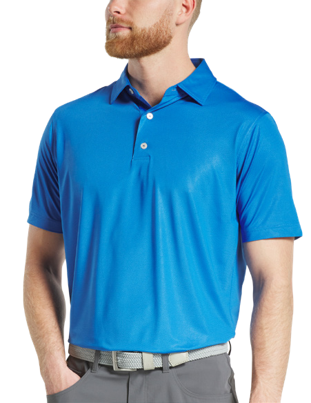 FootJoy Men's Tonal Dot Performance Golf Polo