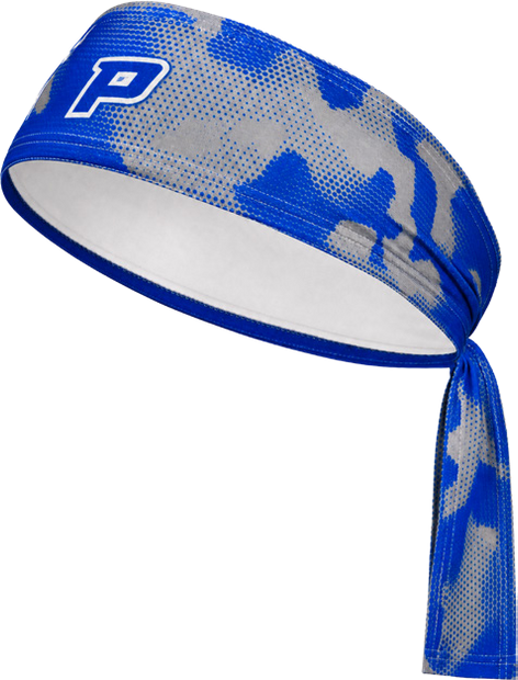 Watercolor tie-back headband from the client catalog