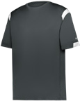 On the Rise tee - Graphite/White