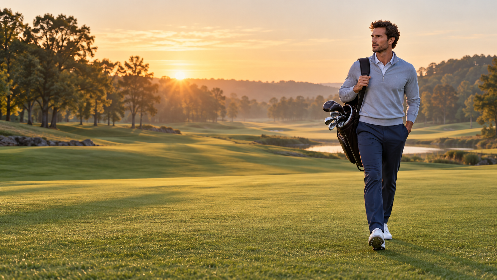 Golf catalog lifestyle image