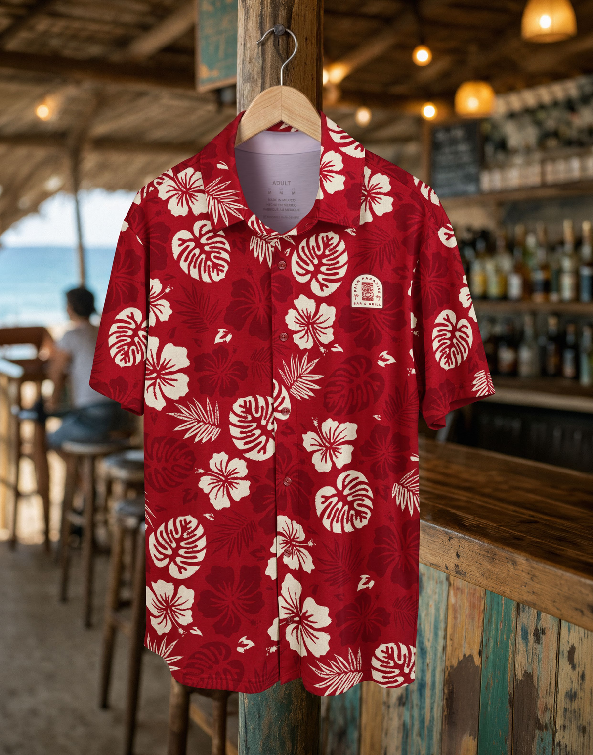 Freestyle Sublimated Camp Shirt product view