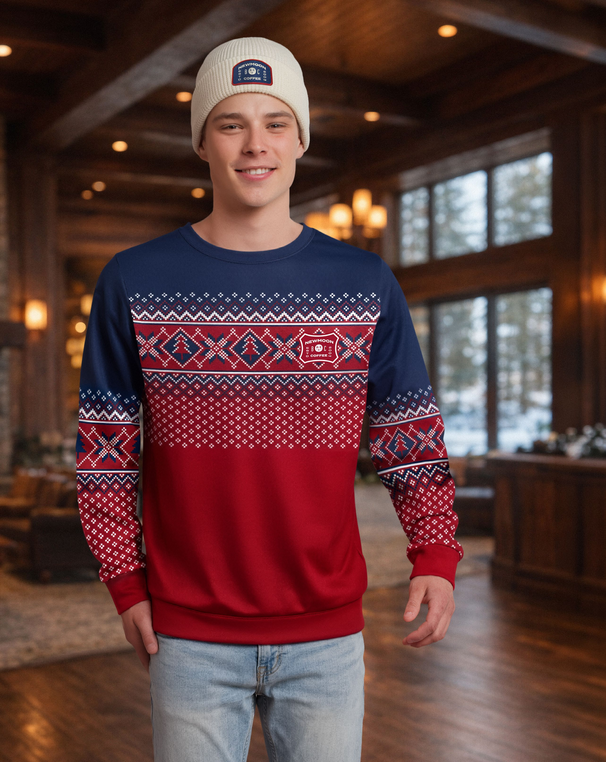 Freestyle Sublimated Fleece Crew product view