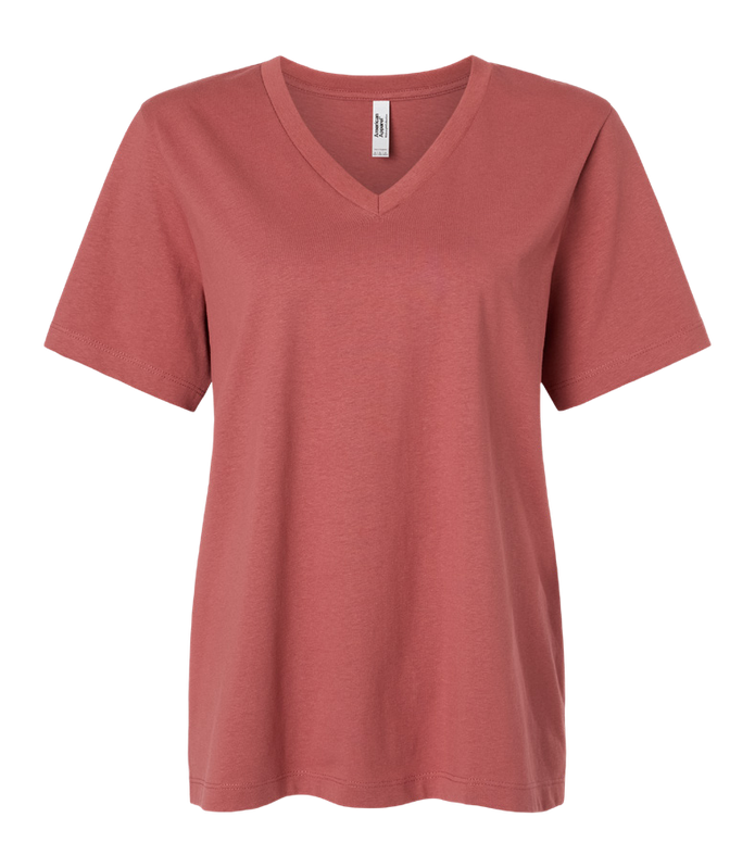 American Apparel Women's Midweight V-Neck Tee