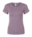 American Apparel Women's Baby Rib Fitted Tee