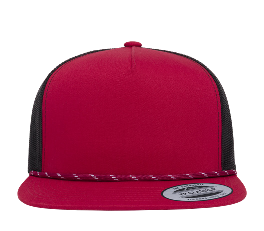 YP Classics Classic Five-Panel Trucker Rope Cap product image
