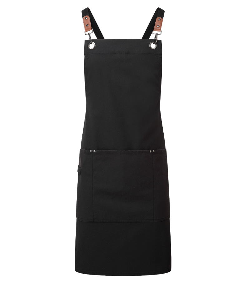 Artisan Collection by Reprime Unisex Clip & Clasp Cross-Back Bib Apron product image