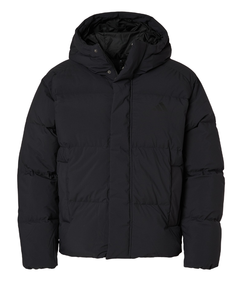 Adidas Men’s Helonic Down Puffer Hooded Jacket