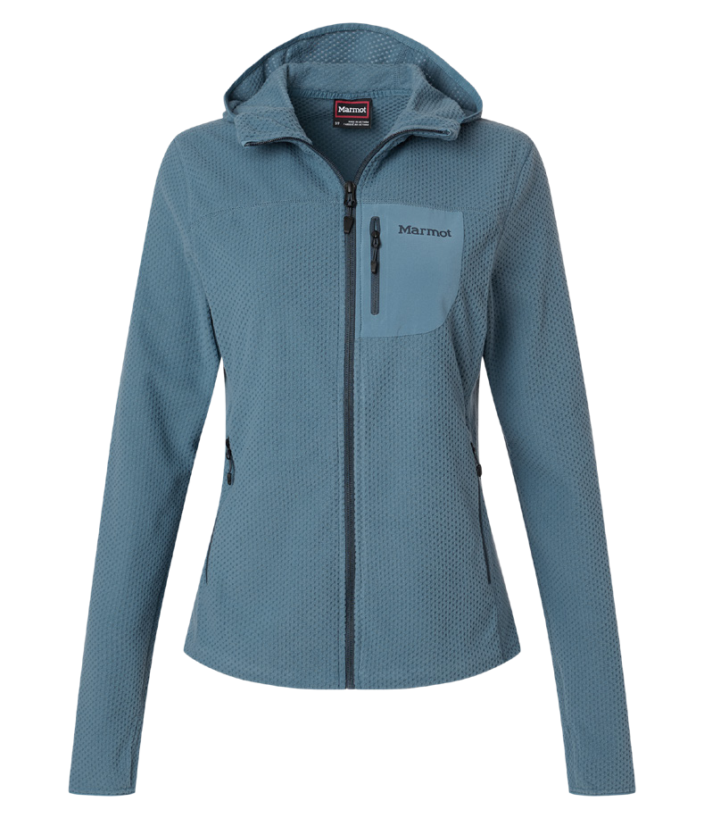 Marmot Women's Air Fleece Hooded Jacket