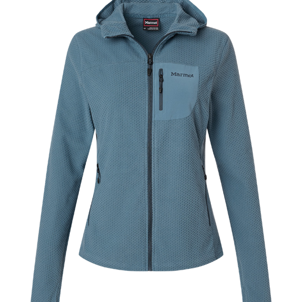 Marmot Women's Air Fleece Hooded Jacket