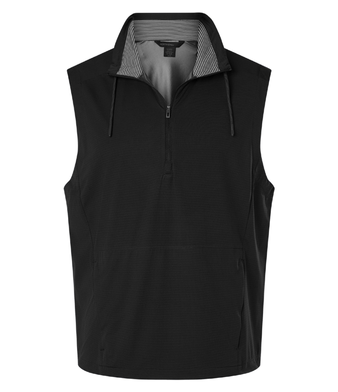 North End Men's Network Lightweight Quarter-Zip Vest