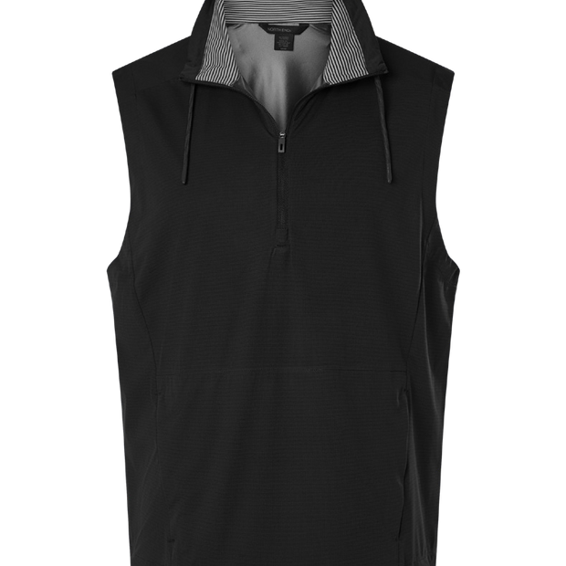 North End Men's Network Lightweight Quarter-Zip Vest