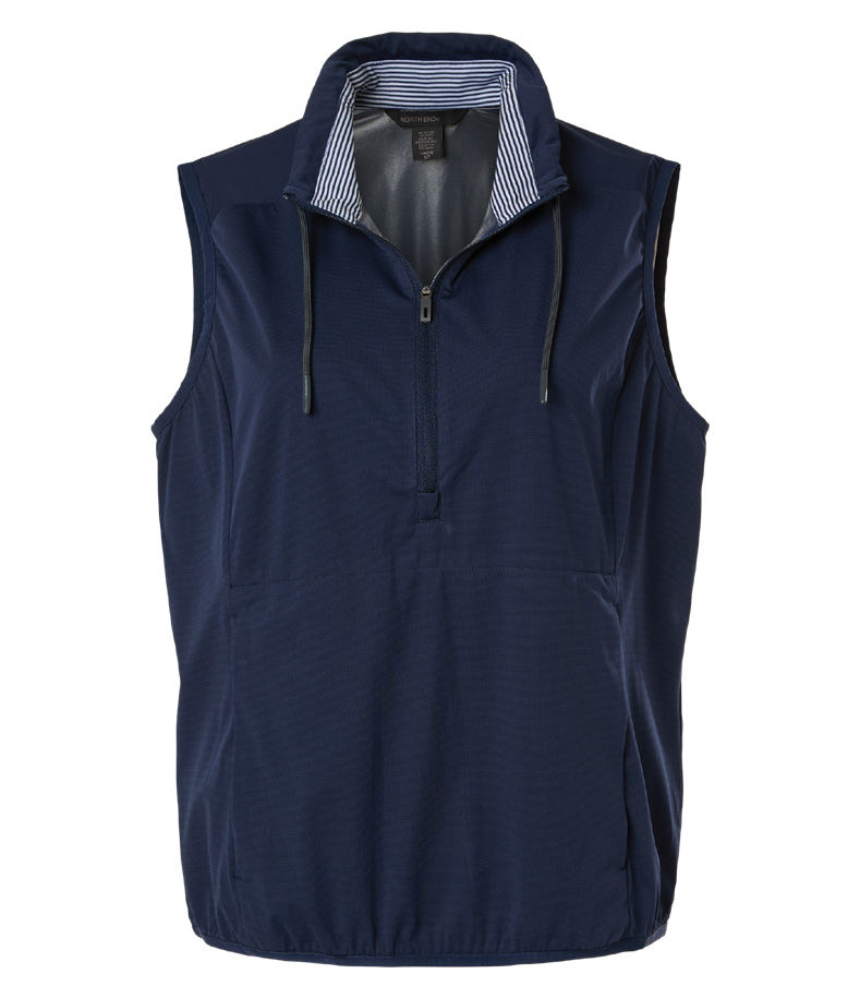 North End Women's Network Lightweight Quarter-Zip Vest