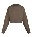 Lane Seven Women Relaxed Cropped Crewneck Sweatshirt