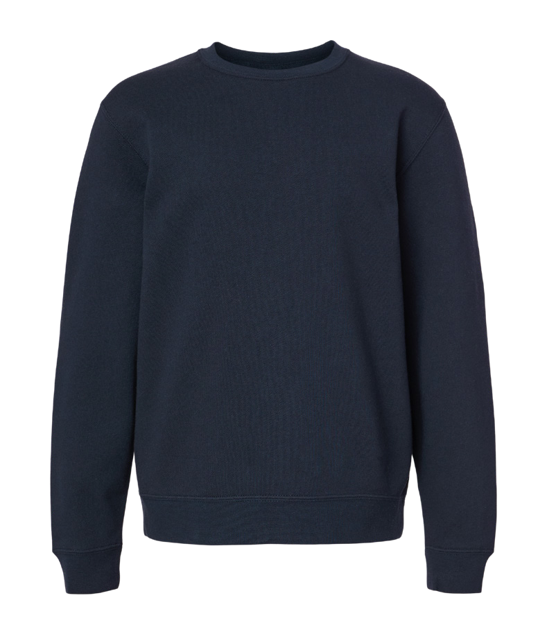 Independent Trading Co. Youth Midweight Crewneck Sweatshirt