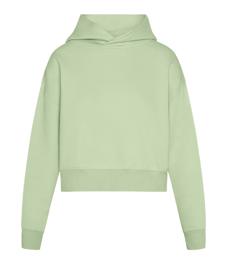 Lane Seven Women Relaxed Cropped Hoodie Sweatshirt