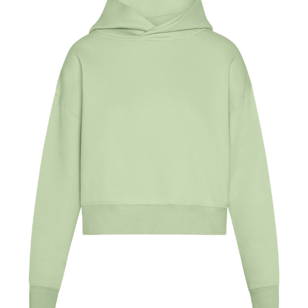 Lane Seven Women Relaxed Cropped Hoodie Sweatshirt