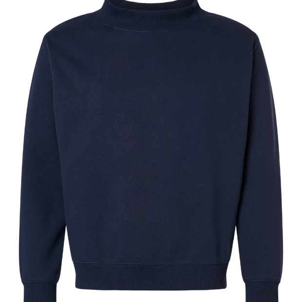 Live & Tell by L.A.T. Unisex Mock Neck Fleece Sweatshirt