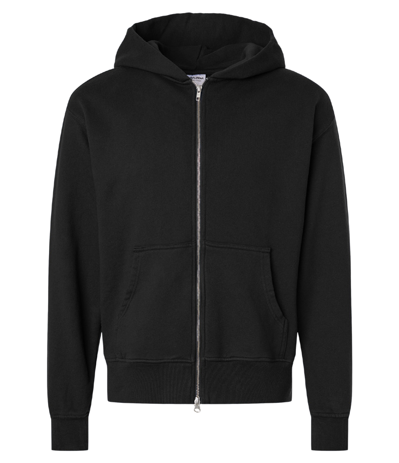 Shaka Wear Unisex Max Heavy Garment-Dyed Full-Zip Hoodie Sweatshirt