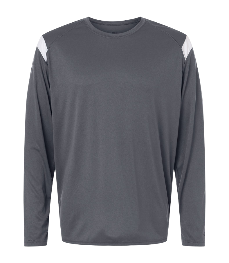 Badger Unisex On The Rise Long Sleeve T-Shirt in S to 3XL