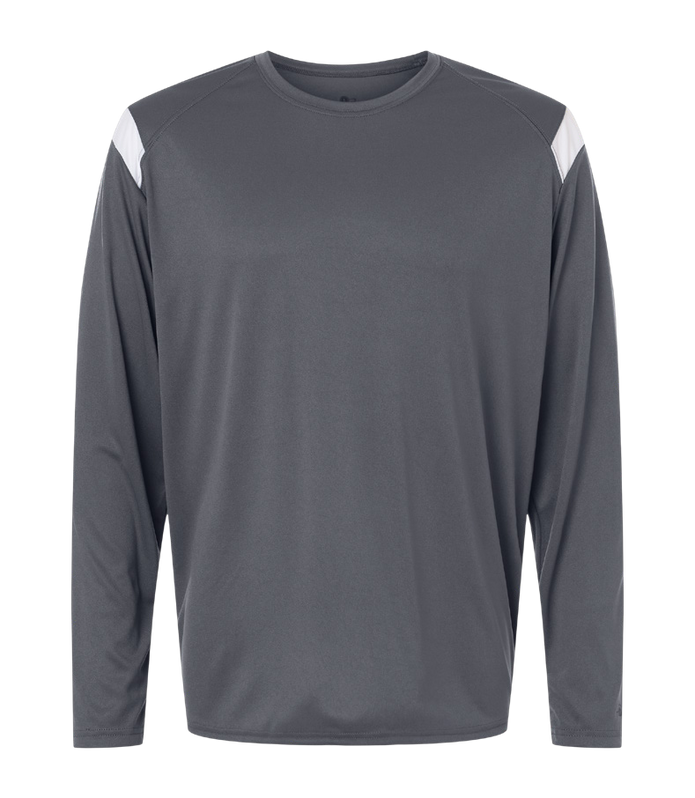 Badger Unisex On The Rise Long Sleeve T-Shirt in S to 3XL