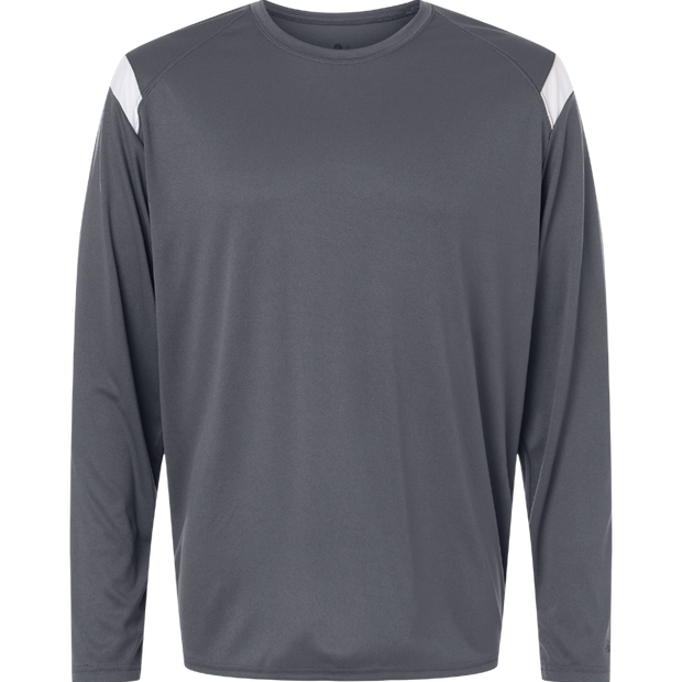 Badger Unisex On The Rise Long Sleeve T-Shirt in S to 3XL