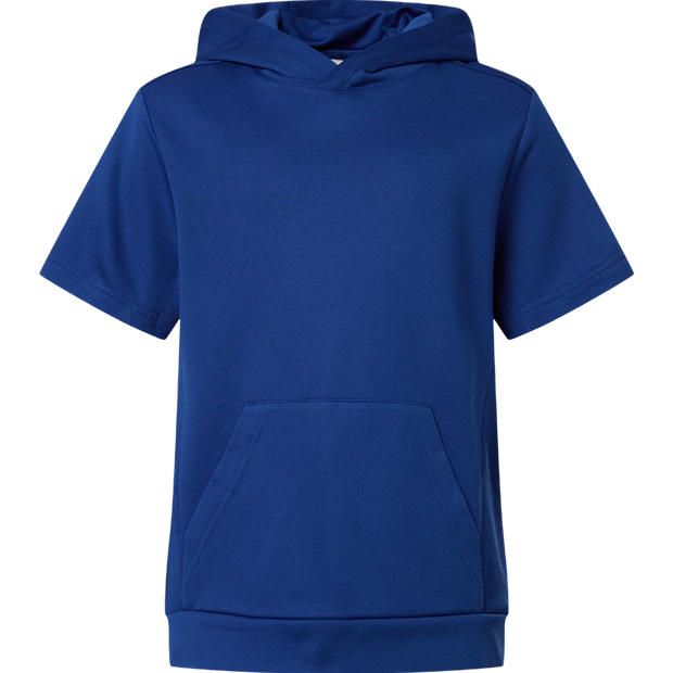 Team 365 Youth Squad Tech Fleece Hooded Short-Sleeve Sweatshirt