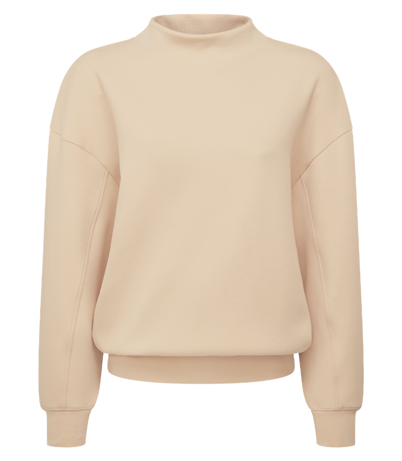 TriDri Women's Luxe Mock Neck Sweatshirt