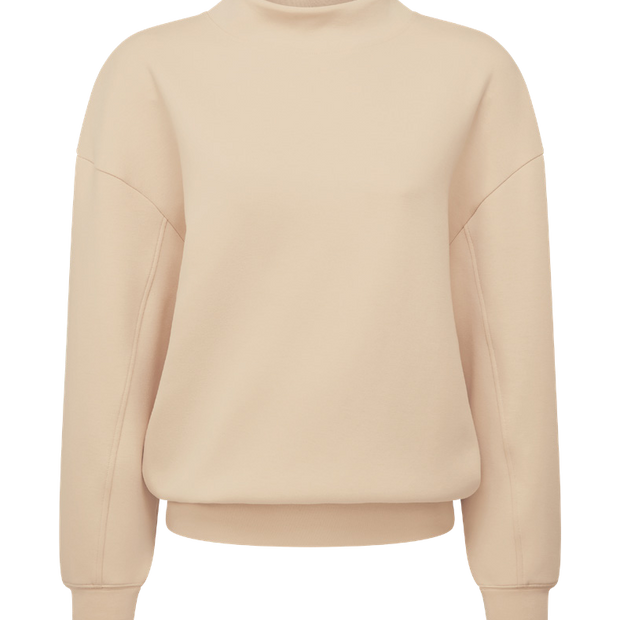 TriDri Women's Luxe Mock Neck Sweatshirt