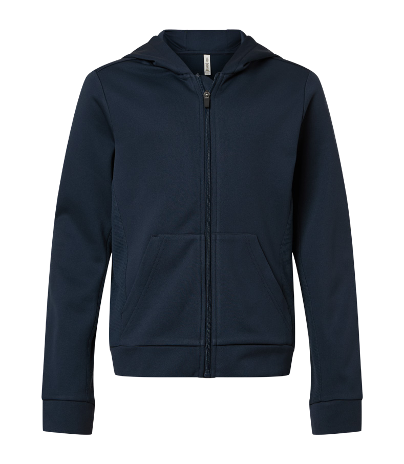 Team 365 Youth Squad Tech Fleece Hooded Full-Zip