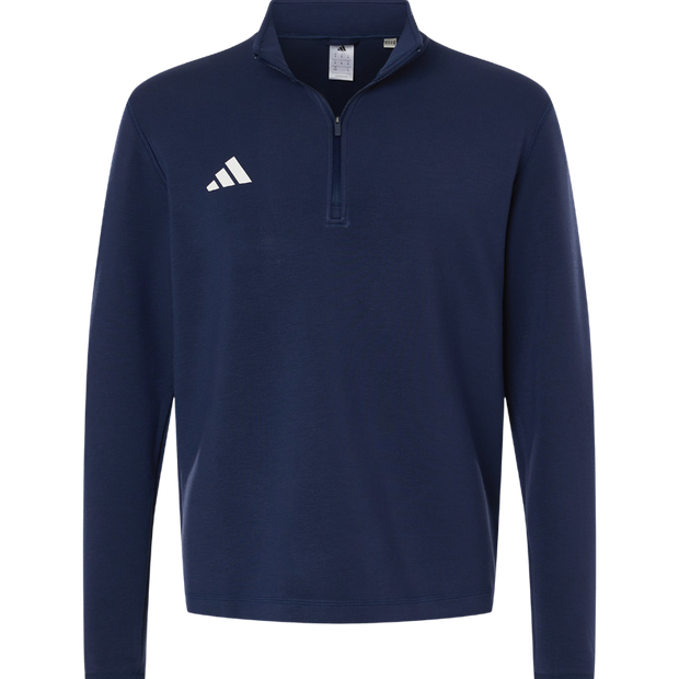 Adidas Men’s 3-Stripes Quarter-Zip Pullover