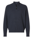 Devon & Jones Men’s Hartland Textured Quarter-Zip Sweater