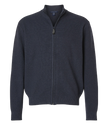 Devon & Jones Men’s Hartland Textured Full-Zip Sweater