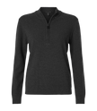 Devon & Jones Women’s Hartland Textured Quarter-Zip Sweater
