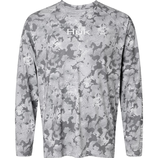 Huk Men’s Airweight KS Printed Crewneck Pullover