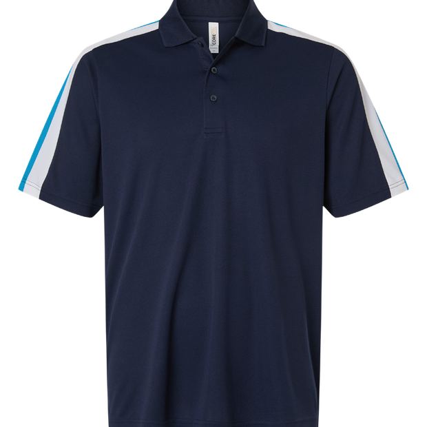 Core365 Men’s Nova Colorblock Performance Pique Polo product image