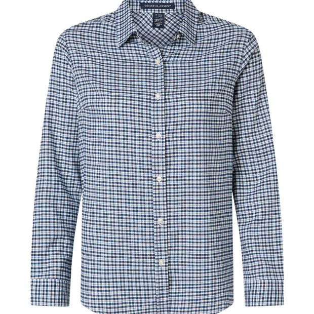Devon & Jones Women’s Concord Yarn-Dye Flannel Shirt