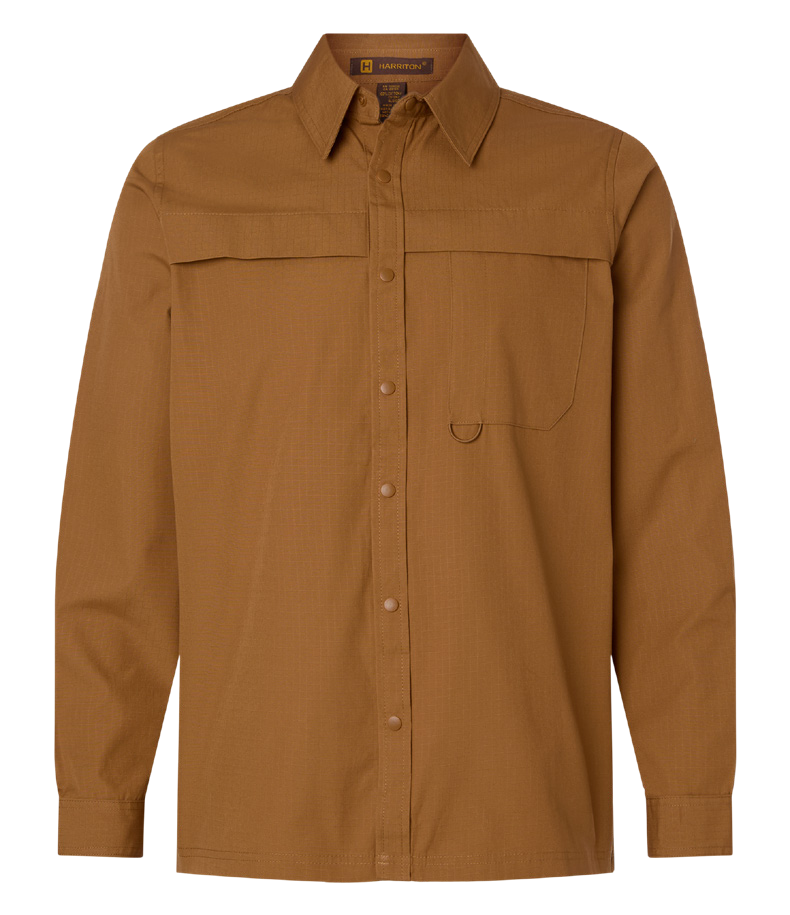 Harriton Unisex Framework Ripstop Woven Workshirt